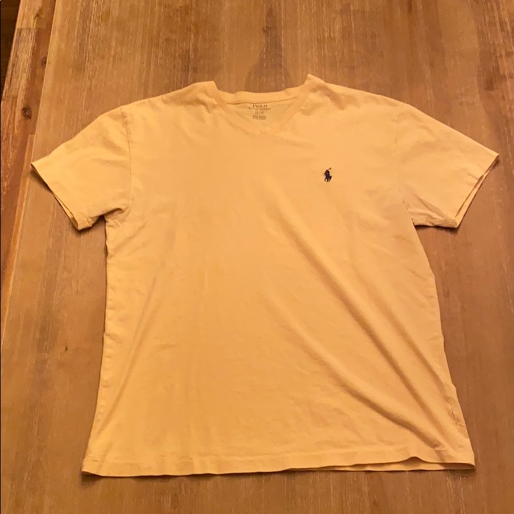 Polo Ralph Lauren T-shirt size small Golden Yellow